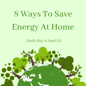 Eight ways to save energy at home