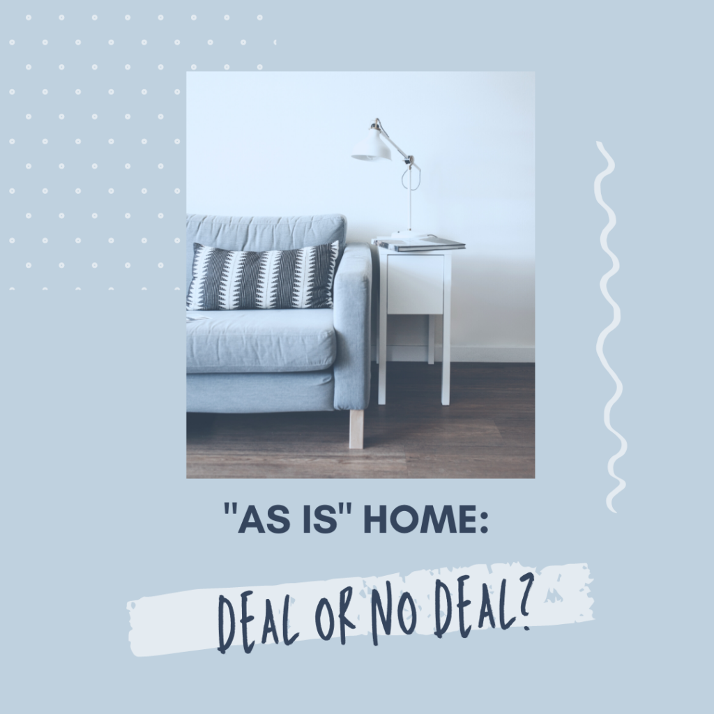 As-is Home Deal or No Deal?