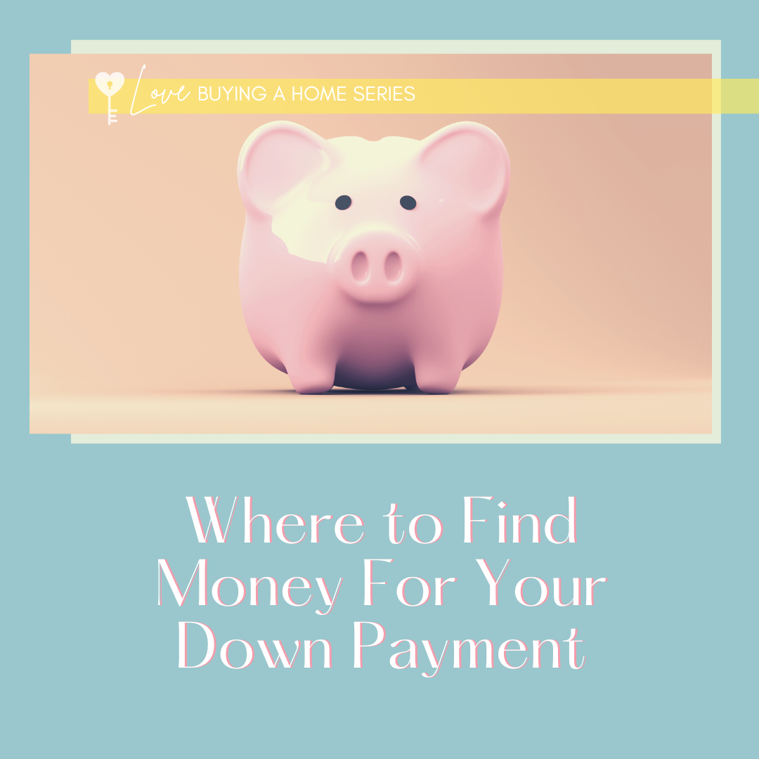 Where to fin money for a down payment